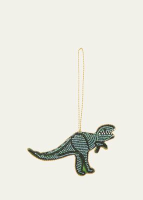 T-Rex Dinosaur Beaded Ornament
