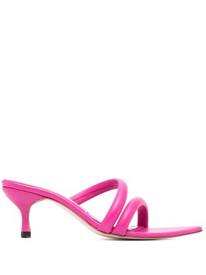 TABITHA RINGWOOD Clove 70mm leather sandals - Pink