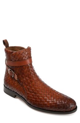 TAFT Dylan Boot in Brown Woven