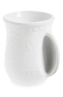 tag Handwarmer Mug in White