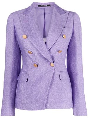 Tagliatore Alicya double-breasted blazer - Purple