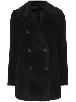 Tagliatore Blanche shearling coat - Black