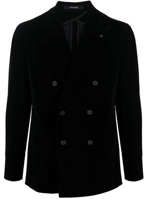 Tagliatore buttoned double-breasted blazer - Black
