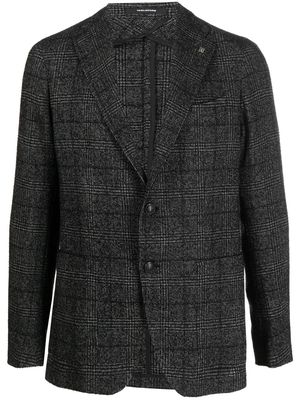 Tagliatore checked tailored blazer - Black