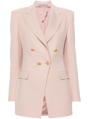 Tagliatore Clarita double-breasted blazer - Pink