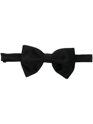 Tagliatore clasp-fastening bow tie - Black