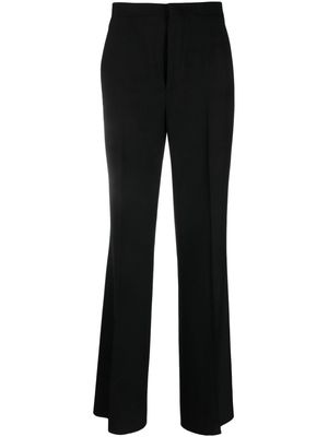 Tagliatore concealed-fastening tailored trousers - Black