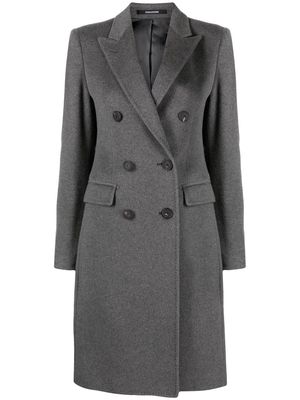 Tagliatore double-breasted coat - Grey