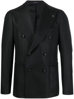 Tagliatore double-breasted jacket - Black