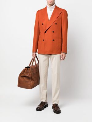Tagliatore double-breasted jacket - Orange