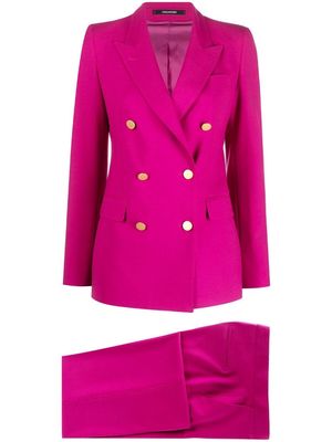Tagliatore double-breasted trouser suit - Pink