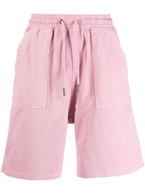 Tagliatore drawstring-fastening waistband shorts - Pink
