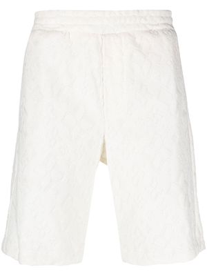 Tagliatore elasticated-waistband detail shorts - White