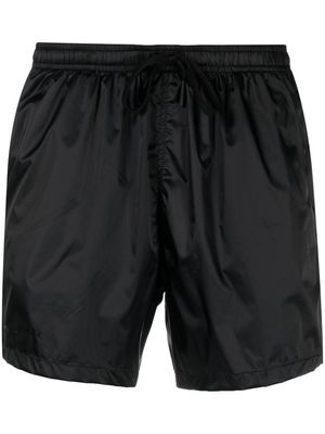 Tagliatore elasticated-waistband swim shorts - Black