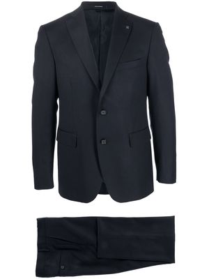 Tagliatore fitted single-breasted suit set - Blue
