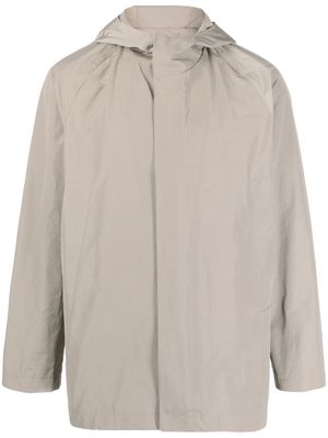 Tagliatore hooded parka jacket - Neutrals