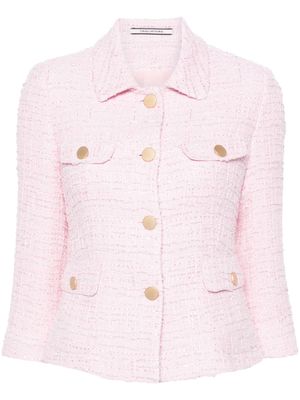 Tagliatore India tweed jacket - Pink