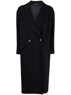 Tagliatore Linden double-breasted coat - Blue