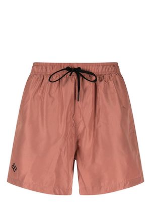 Tagliatore logo-print swim shorts - Pink