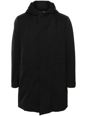 Tagliatore long-sleeve hooded parka - Black