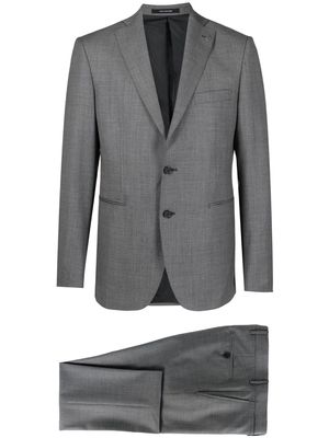 Tagliatore mélange single-breasted suit - Grey