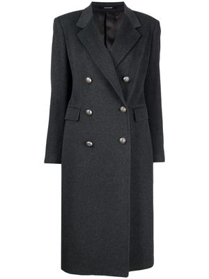 Tagliatore Meryl double-breasted felted coat - Grey