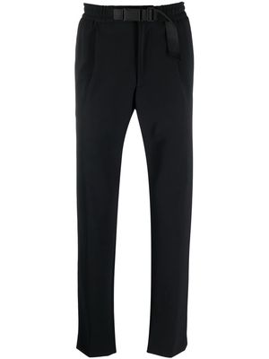 Tagliatore mid-rise straight-leg trousers - Black