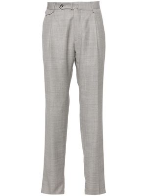Tagliatore mid-rise tailored trousers - Grey