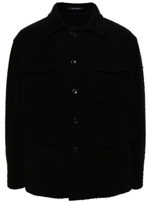 Tagliatore Milton wool-blend field jacket - Black