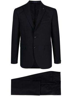 Tagliatore notch-lapels single-breasted suit - Blue