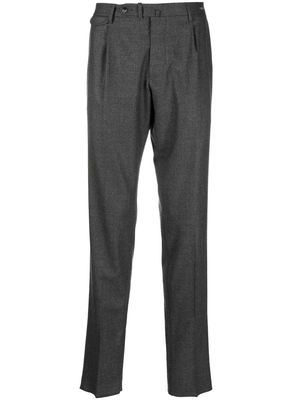 Tagliatore off-centre fastening trousers - Grey