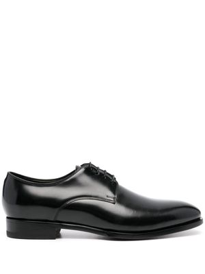 Tagliatore panelled oxford shoes - Black