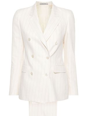 Tagliatore Parigi double-breasted suit - White