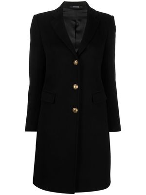 Tagliatore Parigi single-breasted coat - Black