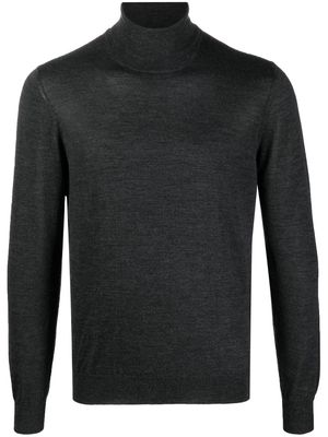 Tagliatore roll-neck knit jumper - Grey