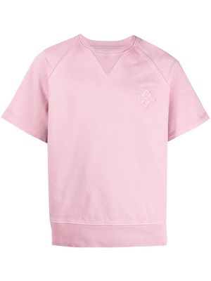 Tagliatore round neck short-sleeved T-shirt - Pink