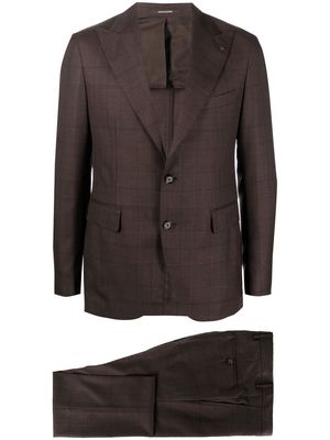 Tagliatore single-breasted tailored suit - Brown