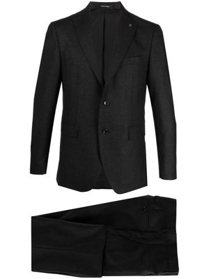 Tagliatore single-breasted wool-cashmere suit - Grey