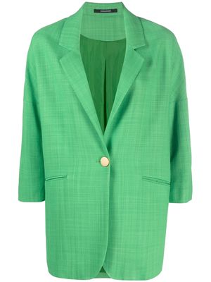 Tagliatore single-button fastening blazer - Green