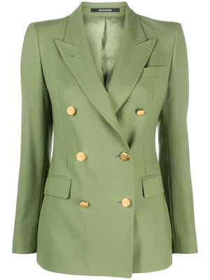 Tagliatore tailored double-breasted blazer - Green