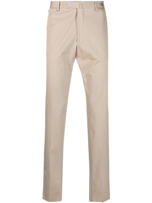 Tagliatore tailored straight-leg trousers - Neutrals