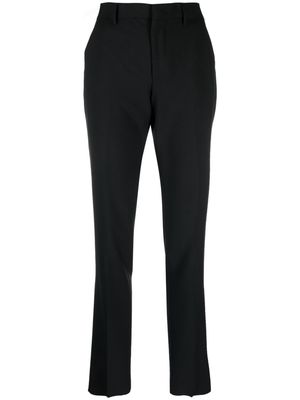 Tagliatore tailored tapered trousers - Black
