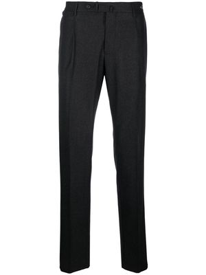 Tagliatore tailored virgin wool trousers - Grey