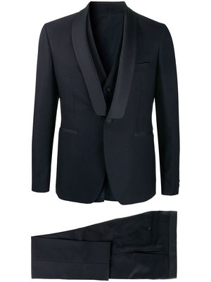 Tagliatore three-piece dinner suit - Blue
