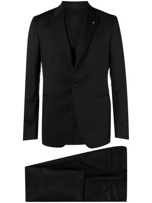 Tagliatore three-piece tuxedo suit - Black