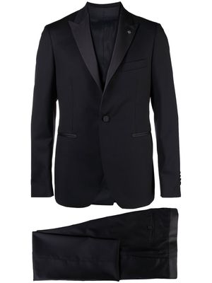 Tagliatore three-piece tuxedo suit - Blue