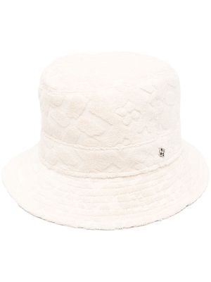 Tagliatore towel-finish bucket hat - Neutrals