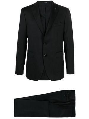 Tagliatore two-piece single-breasted suit - Black
