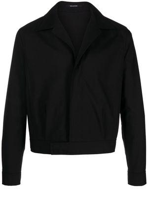 Tagliatore virgin wool jacket - Black