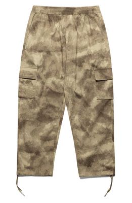 Taikan Abstract Camouflage Print Cargo Pants